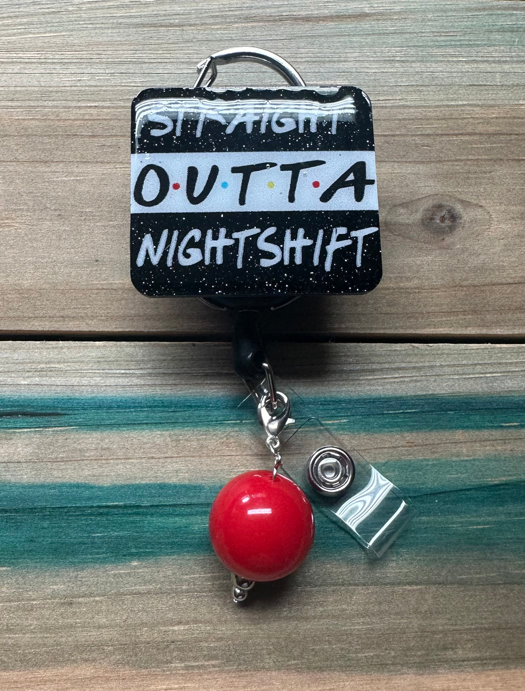 Straight Outta Night Shift Badge Reel