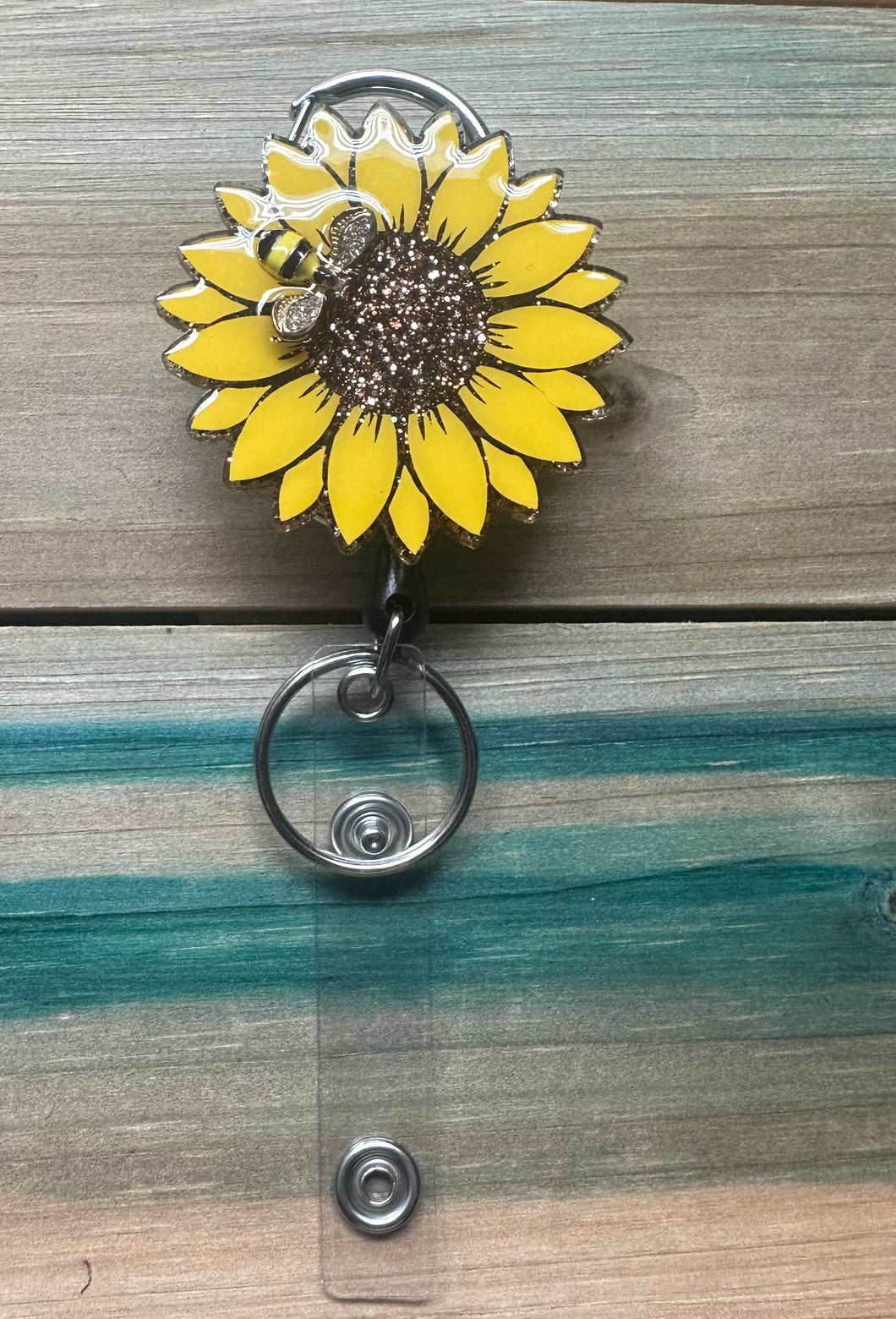 Sun Flower Badge Reel
