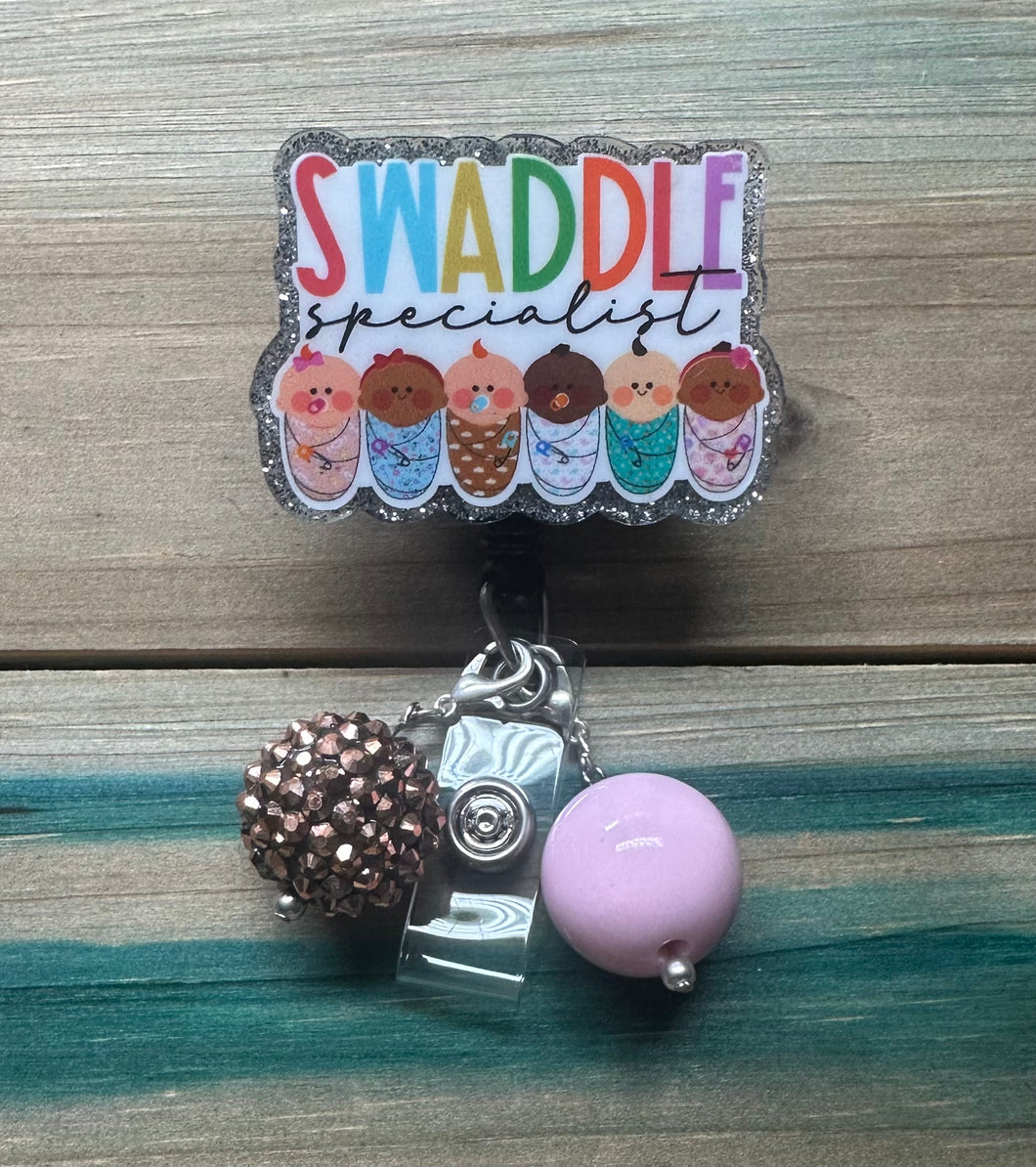 Swaddle Specialist Badge Reel