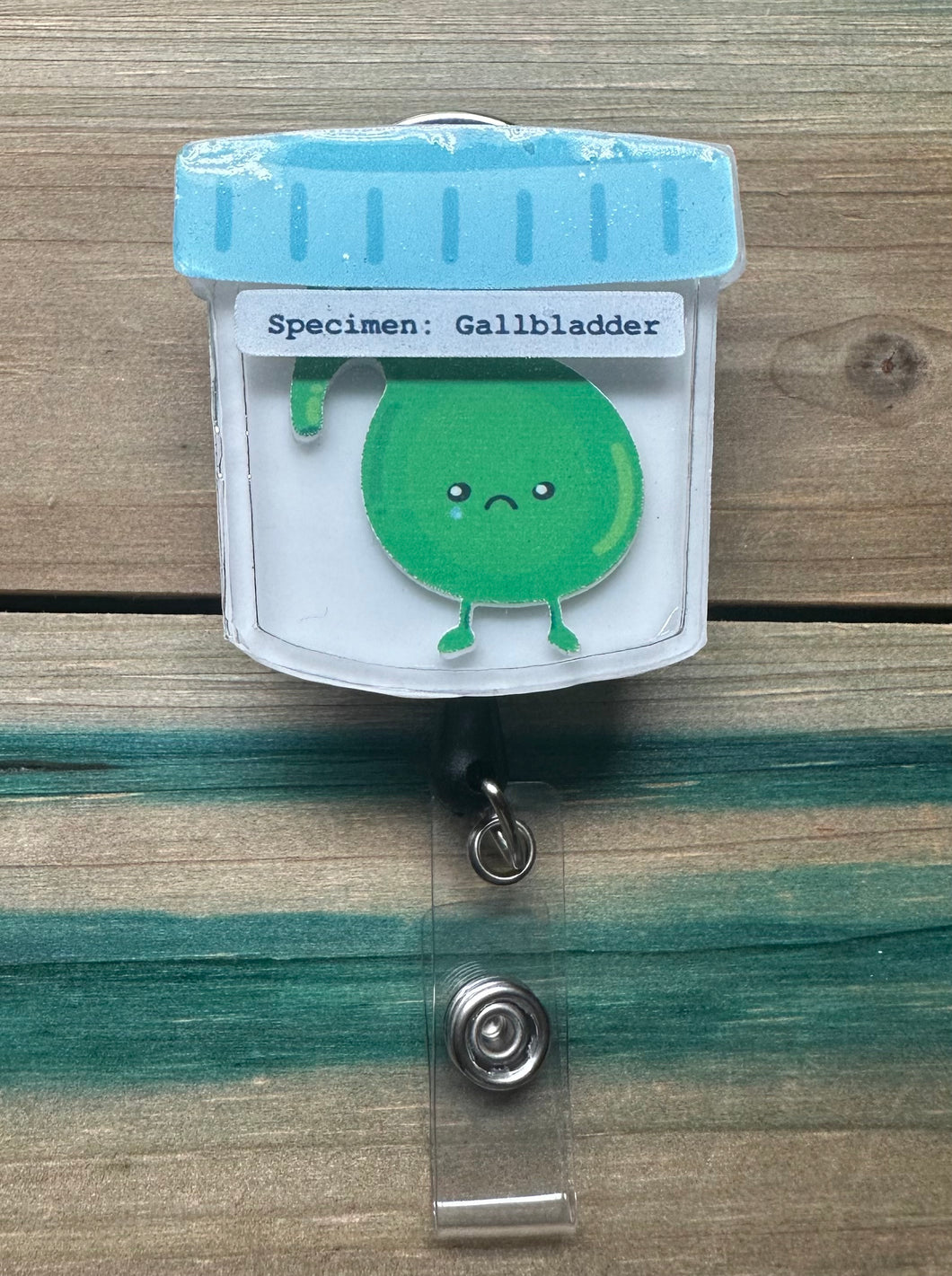 Sad Gallbladder Shaker Badge Reel