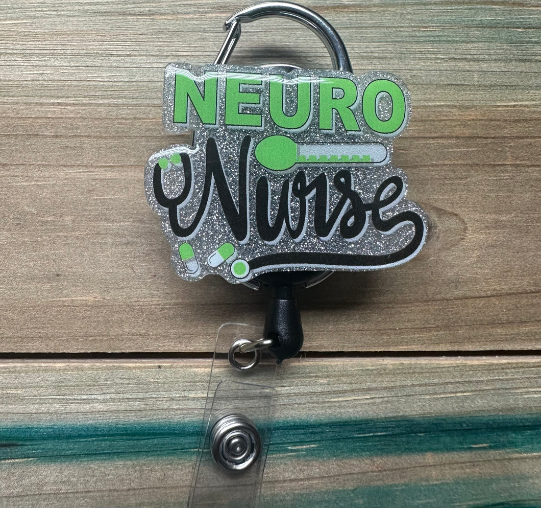 Neuro Nurse Badge Reel