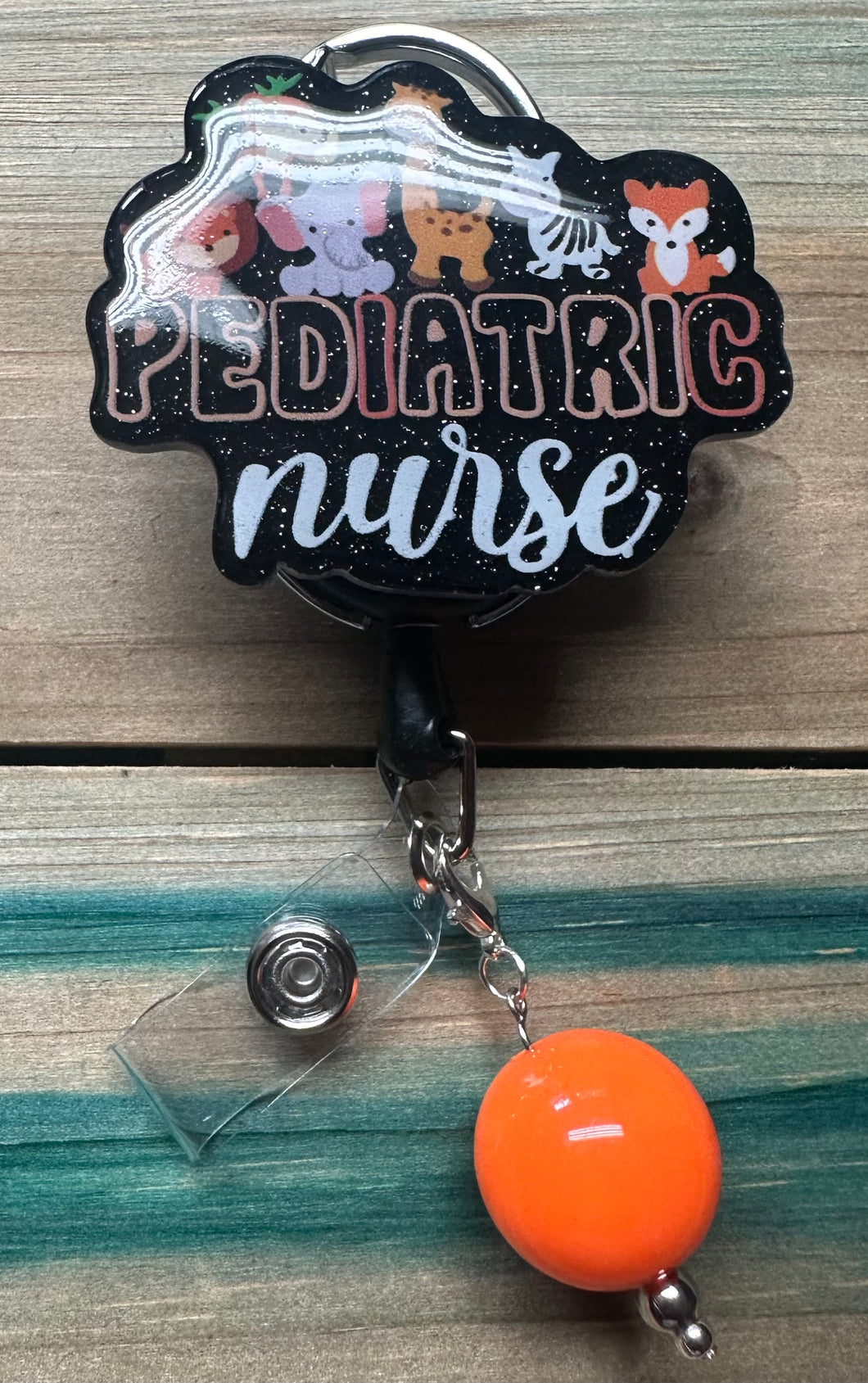 Pediatric Nurse Badge Reel
