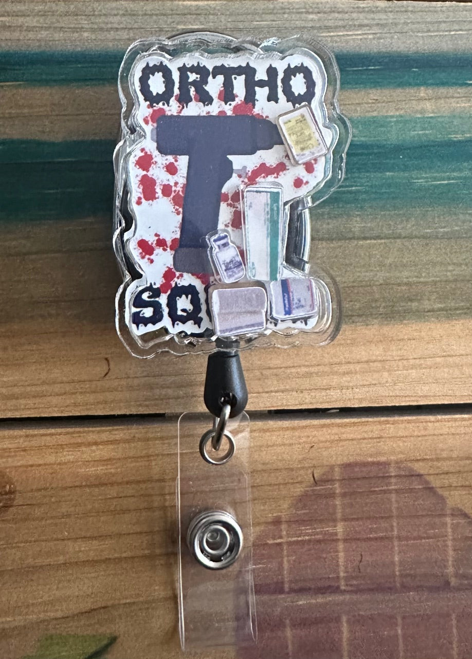 Ortho Shaker Badge Reel