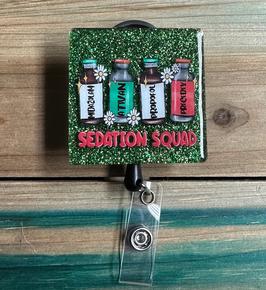 Sedation Squad Badge Reel